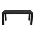 thumbnail image 4 of Fernious 72" Rectangular Dining Table in Dark Gray Finish on Mango Solid Wood, 4 of 4