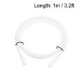thumbnail image 3 of Uxcell 0.16" x 0.31"x 3.3ft Tubing Tube Air Hose Pipe for Pump Transfer Silicone White 1pcs, 3 of 3
