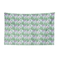 thumbnail image 1 of Poppy Flower Tapestry, Hand-Drawn Illustration of Poppys Retro Buds Blossoms, Fabric Wall Hanging Decor for Bedroom Living Room Dorm, 2 Sizes, Dark Coral Reseda Green, by Ambesonne, 1 of 1