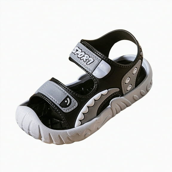 Godon Toddler Sandals Close Toe Outdoor Soft Sole Summer Sandal Toddler/Little/Big Kid