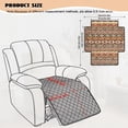 thumbnail image 3 of FOR U DESIGNS American Tribal Aztec Print Recliner Chair Covers for Large Recliner, Reclining Sofa Slipcover Waterproof & Non-Slip Reclining Slipcover, Washable Furniture Protector, 3 of 6
