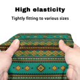 thumbnail image 7 of HELLHERO Geometric Patterns Seat and Backrest Covers & Back Cover for Travel and Outdoor Park Machine Washable Easy Fit Gift Option Waterproof, 7 of 7