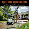 thumbnail image 3 of Scotts 50 ft. Garden Hose – Heavy Duty, 400 PSI, Easy-Coil, 5/8", 3 of 7