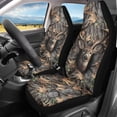 thumbnail image 3 of XYZCANDO Deer Car Seat Covers 2 Pcs Camo Forests Car Seat Cover for Front Seats Anti-Slip Back Fabric Automotive Interior Seats Covers Universal Fit for Most Cars SUVs and Sedans, 3 of 7