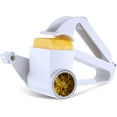 thumbnail image 1 of Râpe à Fromage Rotative Manuelle avec Tambour en Acier Inoxydable pour Râper Fromage Dur Chocolat Noix Outil de Cuisine (Blanc), 1 of 5