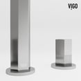 thumbnail image 5 of Vigo Vg01303 Hart 1.2 GPM Widespread Bathroom Faucet, 5 of 8