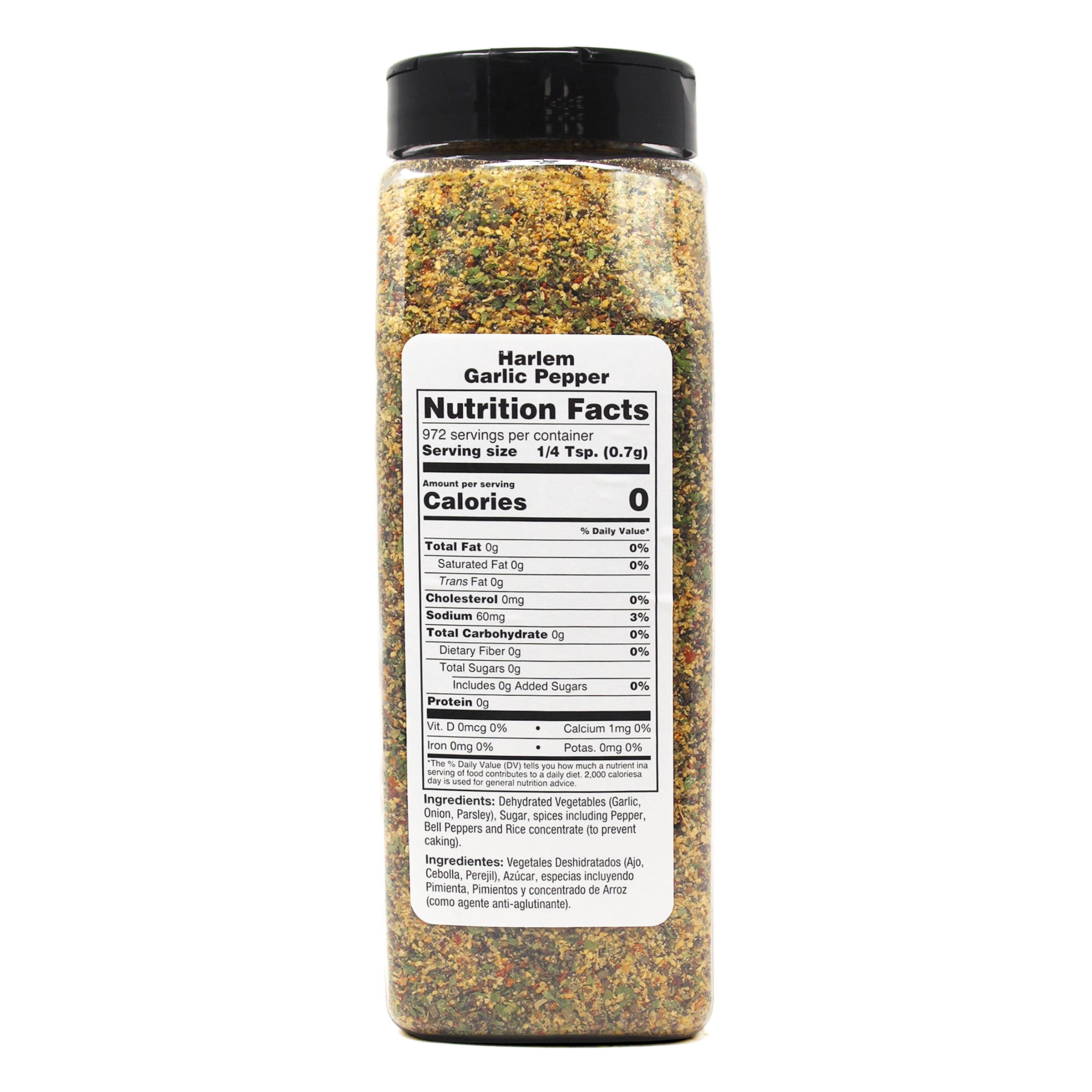 Badia Harlem Garlic Pepper, 24 oz - Palatize Pack of 2