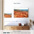 thumbnail image 4 of Elephant Stock Bryce Canyon Morning View Wall Art - Horizontal Canvas Wall Art - Living Room Wall Decor - Nature Canvas - Blue And Orange Decor By Philippe Hugonnard - 24" x 16", 4 of 8