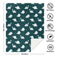 thumbnail image 5 of Cute Dinosaur Cartoon Pattern Soft Sherpa Fleece Throw Blanket, Warm Cozy Plush Blanket for Sofa Bed Couch, All Season, 30"x40", 5 of 5