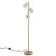 thumbnail image 2 of Costway Lámpara de Pie de 3 Globos Luz de Suelo Moderna con Interruptor de Pie y 3 Casquillos de Bombilla E26 Decoración para Salon Dormitorio Oro, 2 of 8