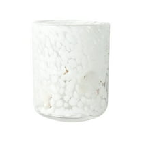 Christmas Icon Glass Cups Christmas Tree Icon Wine Glasses Old Fashioned Icon Hand blown Cocktail Glasses Drinking Cups for Christmas Holiday Party Supplies and Lovely Gifts White