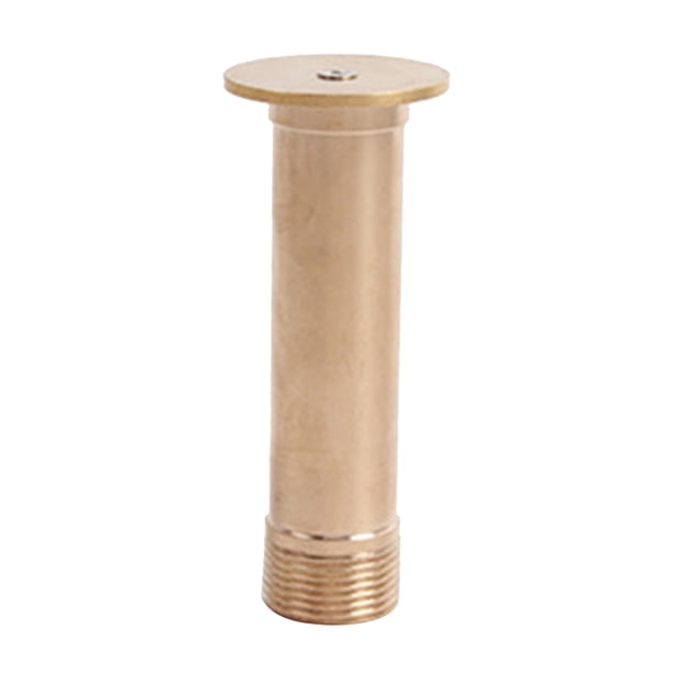 Boquilla de bomba de fuente, cabezal de pulverización de agua con diseño de seta para fuente de estanque casera, bomba sumergible para piscina (dorada), 1 Uds.
