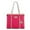 Fuchsia-Ivory, variant on MKF Collection Kindred Tote Bag Women’s Oversize Handbag Large Size, Vegan Leather by Mia K- Peach-Ivory