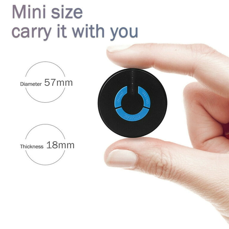 5pc Portable EMS Mini Electric Neck Back Massager Cervical Massage Patch Stimulator, Size: 17 x 6 cm, Blue
