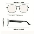 thumbnail image 5 of Unisex AI Translation Smart Glasses - ChatGPT, 164-Language Real-Time Voice/Call, Auto-Tint, Music, Business/Travel/Gift, 5 of 13