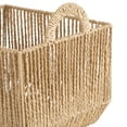 thumbnail image 6 of Simplify Vertical Weave Storage Basket Vertical Weave Paper Rope, Decorative Baskets, Handles, 6 of 8