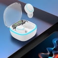 thumbnail image 6 of RBCKVXZ Bluetooth Earbuds Wireless Earbuds, Bluetooth 5.3 Headphone with Charging Case, Wireless Headset with Mic, In Ear, LED Power Display, Cool Light, Low Delay, For Sports/Working, 6 of 7