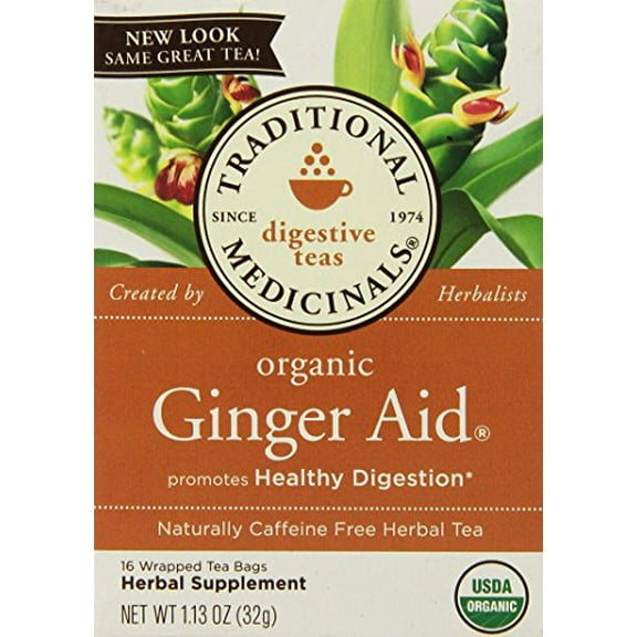 Traditional Medicinals Tea Ginger Aid