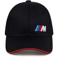 thumbnail image 2 of Gorra De Béisbol Hombres Moda Algodón Coche Logo M Performance Gorra De Béisbol Sombrero Para Algodón Moda Hip Hop Sombreros,Negro, 2 of 5