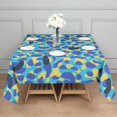 thumbnail image 3 of Camouflage Square Tablecloth 42x42in(107x107cm) – Waterproof Polyester Printed Table Cover, Wrinkle Resistant & Washable for Kitchen Dining Picnic Party Decor, 3 of 6