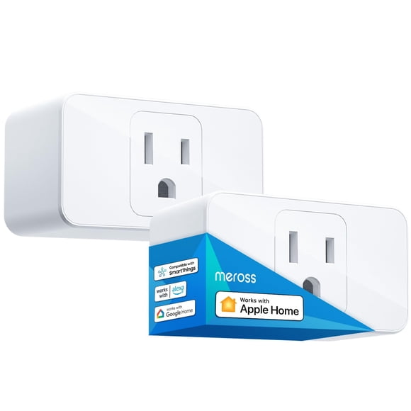 Enchufe Inteligente meross Mini 15A Wi-Fi Pack de 2