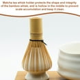 thumbnail image 6 of Uxcell Ceramic Chasen Stand 70mm Matcha Whisk Holder Teas Set Whisks Stand Traditional Matcha Tea Chasen Holder Tea Set Accessories for Tea Tasting, White, 6 of 7