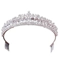 thumbnail image 1 of Wedding Crown Elegant Rhinestone - Bridal Party Crown Princess Tiara with Comb, 1 of 5