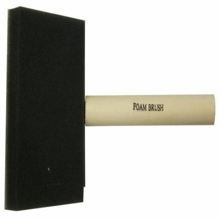 

A Richard Tools 80104 4 in. Foam Brush with Wood Handle