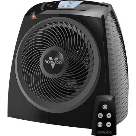 Vornado TAVH10BLK Electric Space Heater with Adjustable Thermostat