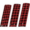 Hyjoy Christmas Buffalo Plaid Wrapping Paper for All Gift Wrap Occasions 3 Sheets-23 inch X 58 inch Per Sheet