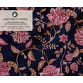 thumbnail image 2 of Printed Cotton Canvas Fabric by Soimoi | Floral Pattern - Blue | 56 Inch Wide | Sold By 10 Yard | Heavy Duty Craft & Upholstery Fabric, 2 of 7