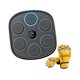 thumbnail image 3 of Máquina de boxeo electrónica, almohadilla de boxeo para adultos y niños, equipo de entrenamiento de boxeo con música para el hogar y artes marciales PU Amarillo, 3 of 8