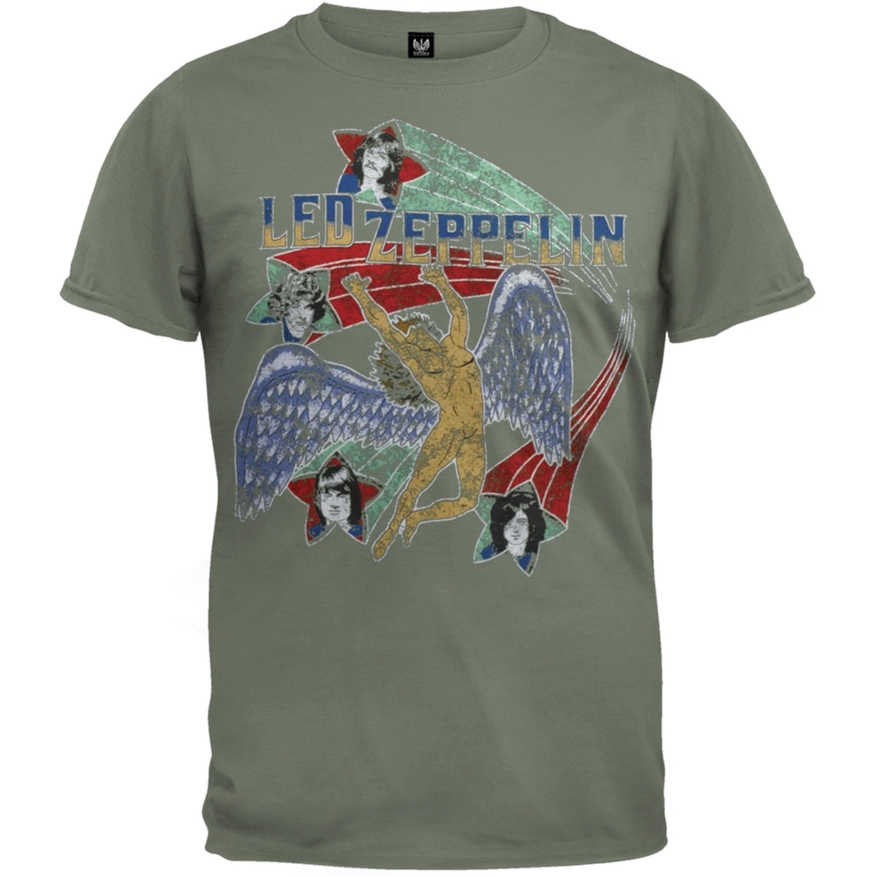 led zeppelin t shirt walmart