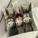 thumbnail image 5 of Funda de Almohada de Pelusa Corta de 18 Pulgadas con Bordado de Tres Burros, Decorativa, para Sofá, Dormitorio, Sala de Estar, Decoración Del Hogar., 5 of 6