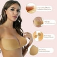 thumbnail image 6 of Nimiah Adhesive Bra, Deep V Push up Strapless Self Adhesive Bra, Invisible Bra for Women with Nipple Covers, 6 of 7