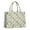 Beige Buffalo Skull, variant on Large Capacity Tote Bag,Beige Buffalo Skull Cactus Succulent Pattern Handbag Fashion Luxury Tote Bag,15.7"x13"x 5.1" Inches,Laptop Compatible