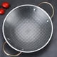 thumbnail image 2 of Olla de cocina doméstica de acero inoxidable Paellera Sartén de doble asa Sartén de acero inoxidable para cocina, 2 of 6