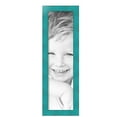 thumbnail image 2 of ArtToFrames 7" x 26" Turquoise Picture Frame, 7x26 inch Blue Wood Poster Frame (WOM-4588), 3 Pack, 2 of 7