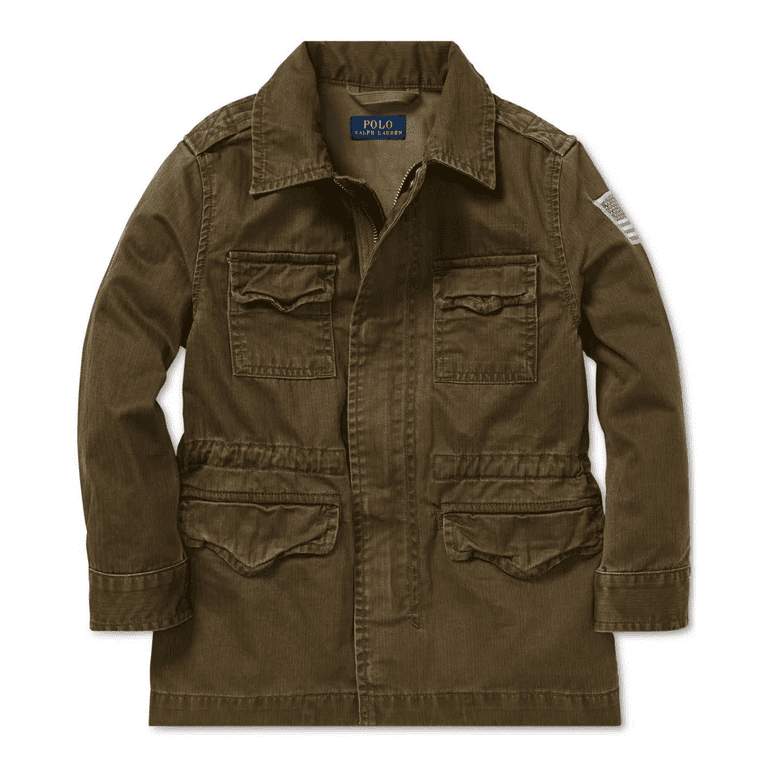 Ralph lauren green military jacket online
