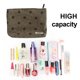 thumbnail image 3 of Bolsa de maquillaje Bolsa de maquillaje para mujer Bolsa de maquillaje de lona de gran capacidad Bolsa de lavado de viaje, 3 of 6
