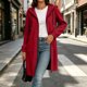 thumbnail image 3 of LLYWEY Zip-Up Sudadera con Capucha Larga Suave para Mujer Ligera de Forro Polar Suave con Cordón Casual de Manga Larga con Cierre de Zíper Chaquetas con Capucha con 2 Bolsillos Frontales, 3 of 9