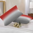 thumbnail image 3 of Abstract Outdoor Pillow Covers Pack of 2 Red Grey Gradient Modern Art Waterproof Throw Pillow Covers Decorative Cushion Cases for Patio Garden Tent Balcony Couch 20x12 inch, 3 of 8