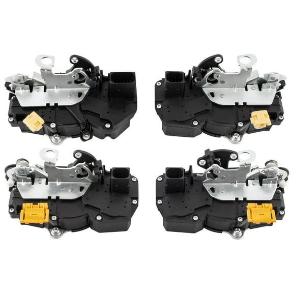BOXI (Set of 4) Front & Rear Right &Left Side Door Latch & Lock Actuator Assembly Compatible for Chevrolet for GMC for Cadillac 2007 2008 2009 | 931-303 931-304 931-108 931-109