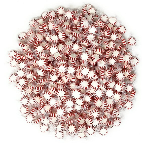 Old Fashioned Peppermint Starlights Mints - Bulk 6 Lb's 450  pcs