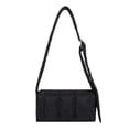 thumbnail image 2 of Bolso Bandolera Acolchado Nailon Y Algodón para Mujer Bandolera Color Sólido (negro), 2 of 9