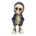 thumbnail image 4 of Muñeco de esqueleto de Halloween, figuras de esqueleto, estatua de esqueleto exquisita y genial, juguetes de esqueletos diseñados para el futuro, 4 of 12
