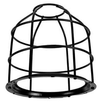 Pungan Metal Lamp Bulb Guard Cage Protective Cover, Metal Lampshade, 5.71 x 5.71 x 5.51 Inch, Industrial Style Light Fixture Shield