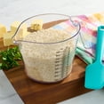 thumbnail image 4 of Mainstays 4-Cup Large Spout Plastic Measuring Cup, 32 oz, Clear, 4 of 12