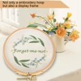 thumbnail image 3 of Rdeghly Hand Embroidery Hoop Wooden Circle Frame for Cross Stitch Embroider Needle Arts DIY Tool, Embroidery Hoop,Embroidery Frame, 3 of 6