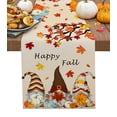 thumbnail image 2 of Thanksgiving Maple Leaf Dwarf Linen Table Runner Wedding Decoration Holiday Party Dining Table RunnerChristmas Decorations, 2 of 5